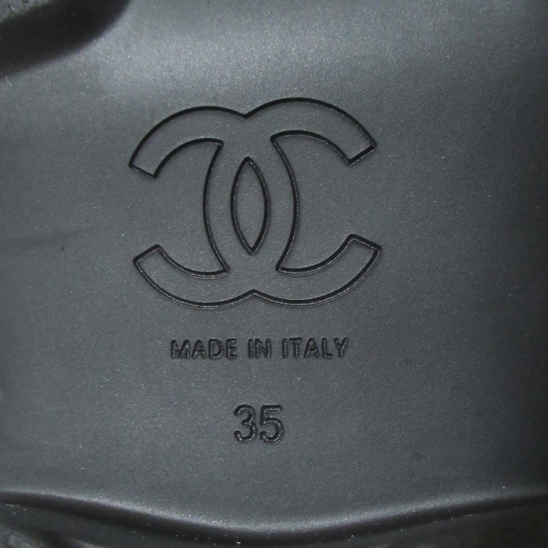 CHANEL - 未使用 23AW CHANEL シャネル カメリアリボン スエード CHANEL - 未使用 23AW CHANEL シャネル カメリアリボン スエード