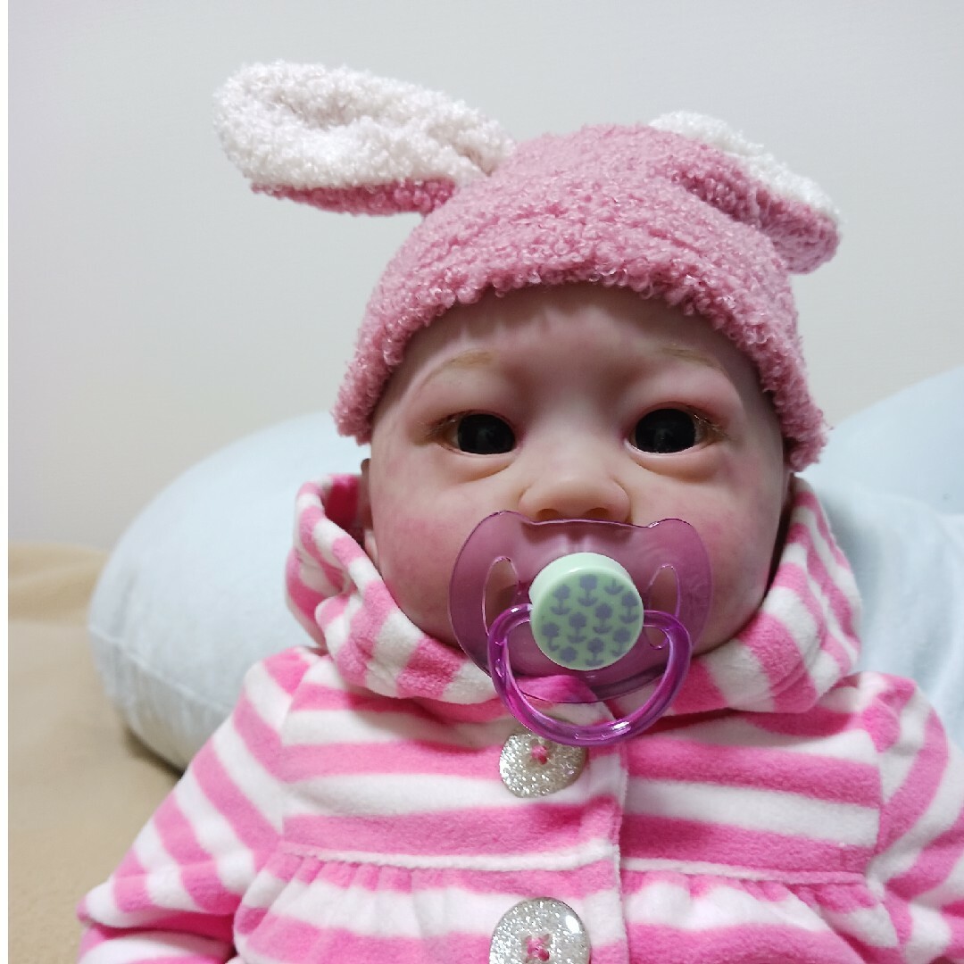 ★新品★リボーンドール クリクリおめ目 可愛い子ちゃん ピーカちゃん 40cm メルちゃん おめめぱちくりロングヘアネネちゃん 4977554515389