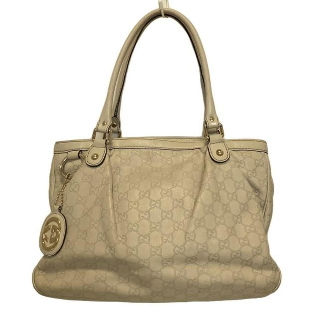 GUCCI(グッチ) トートバッグ スーキー 296835 アイボリー レザー GUCCI(グッチ) トートバッグ スーキー 296835 アイボリー レザー