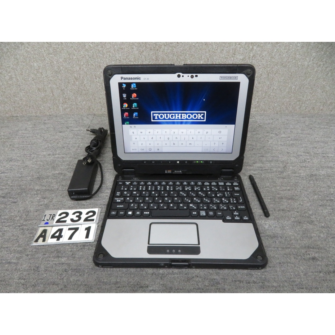 業務用・タッチペン付・sim】◇Panasonic TOUGHBOOK CF-20/ 10.1 業務用・タッチペン付・sim】◇Panasonic TOUGHBOOK CF-20/ 10.1