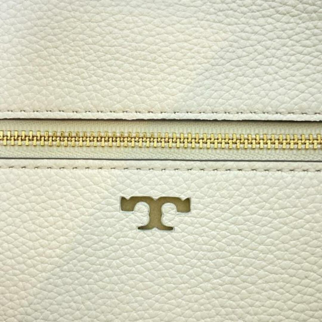 TORY BURCH(トリーバーチ) トートバッグ - 白 レザー TORY BURCH(トリーバーチ) トートバッグ - 白 レザー