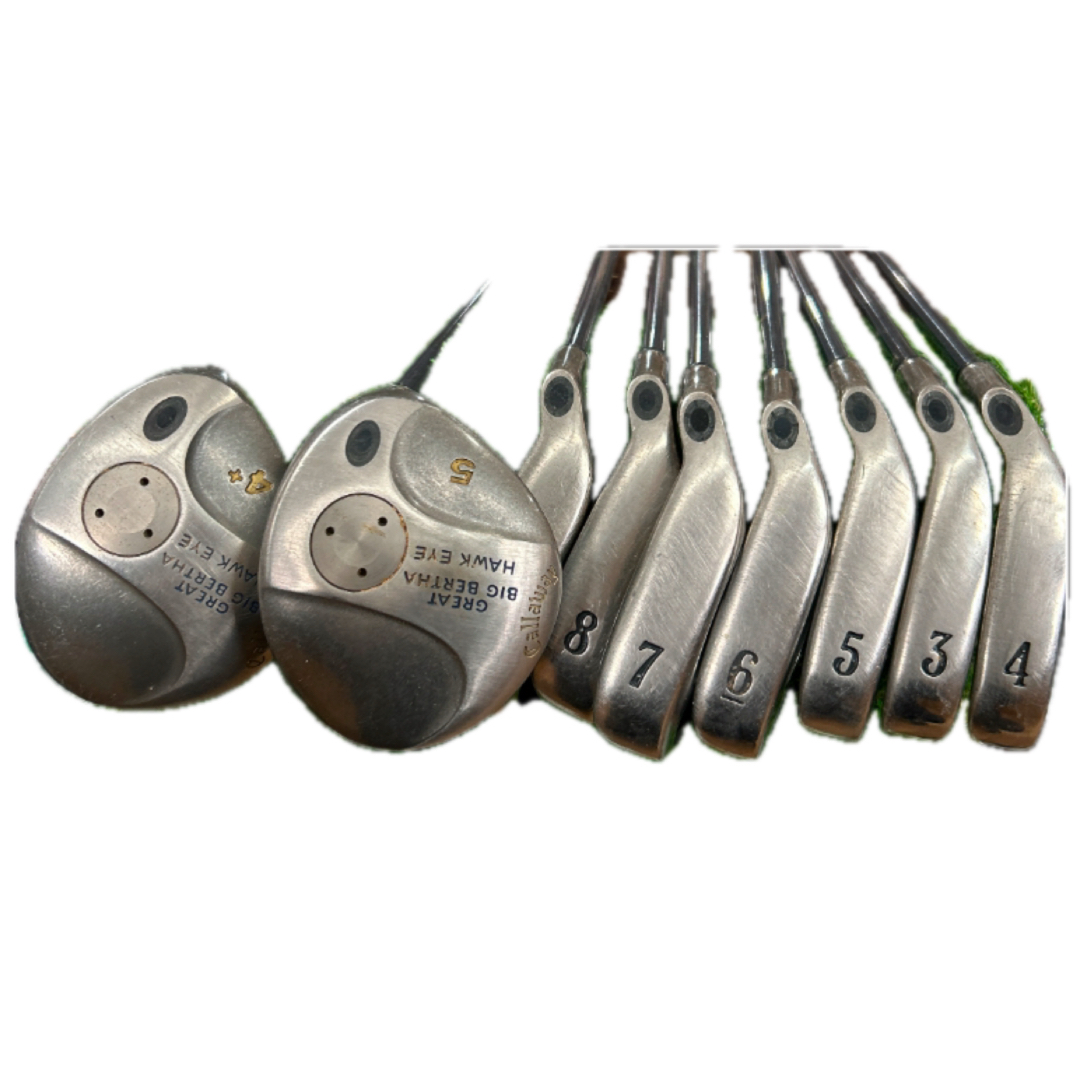 キャロウェイ Callaway Big Bertha ゴルフクラブセット 中古 キャロウェイ Callaway Big Bertha ゴルフクラブセット 中古