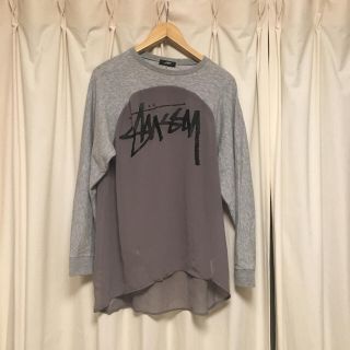 ステューシー(STUSSY)のシースルー ロングスリーブ トップス(カットソー(長袖/七分))