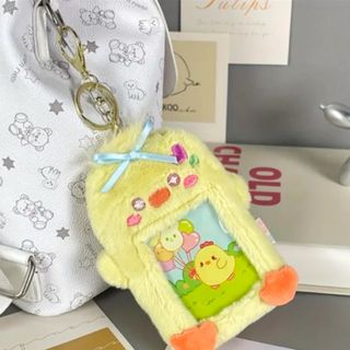 フワフワぬいぐるみトレカケース ヒヨコ(アイドルグッズ)