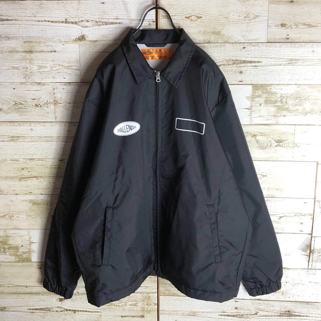 CHALLENGER チャレンジャー コーチジャケット バックロゴ入りの CHALLENGER チャレンジャー コーチジャケット バックロゴ入りの