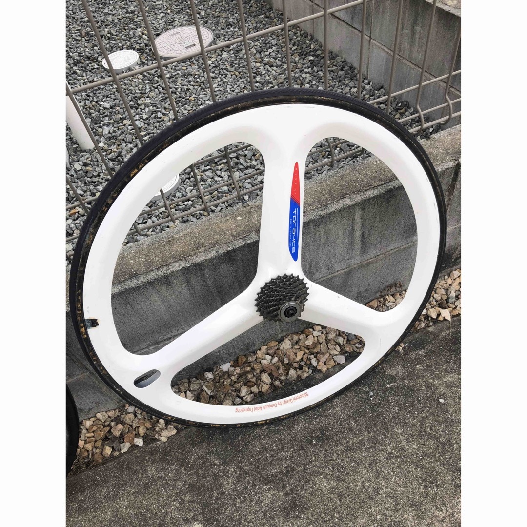 ロードバイク カーボン バトンホイール 700c トレカ ジャンク ロードバイク カーボン バトンホイール 700c トレカ ジャンク