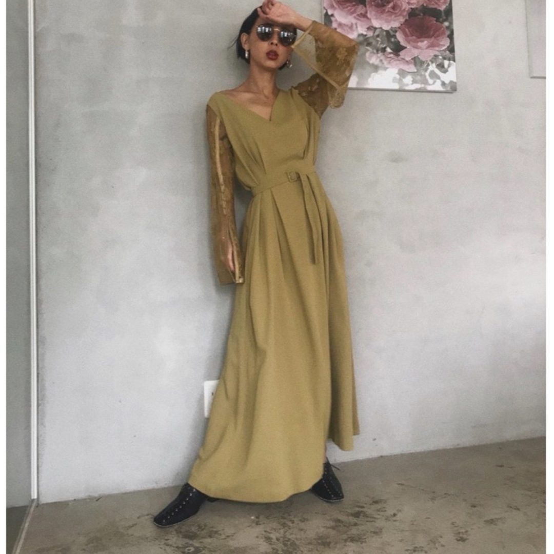 Ameri VINTAGE lace sleeve refind dress Ameri VINTAGE lace sleeve refind dress