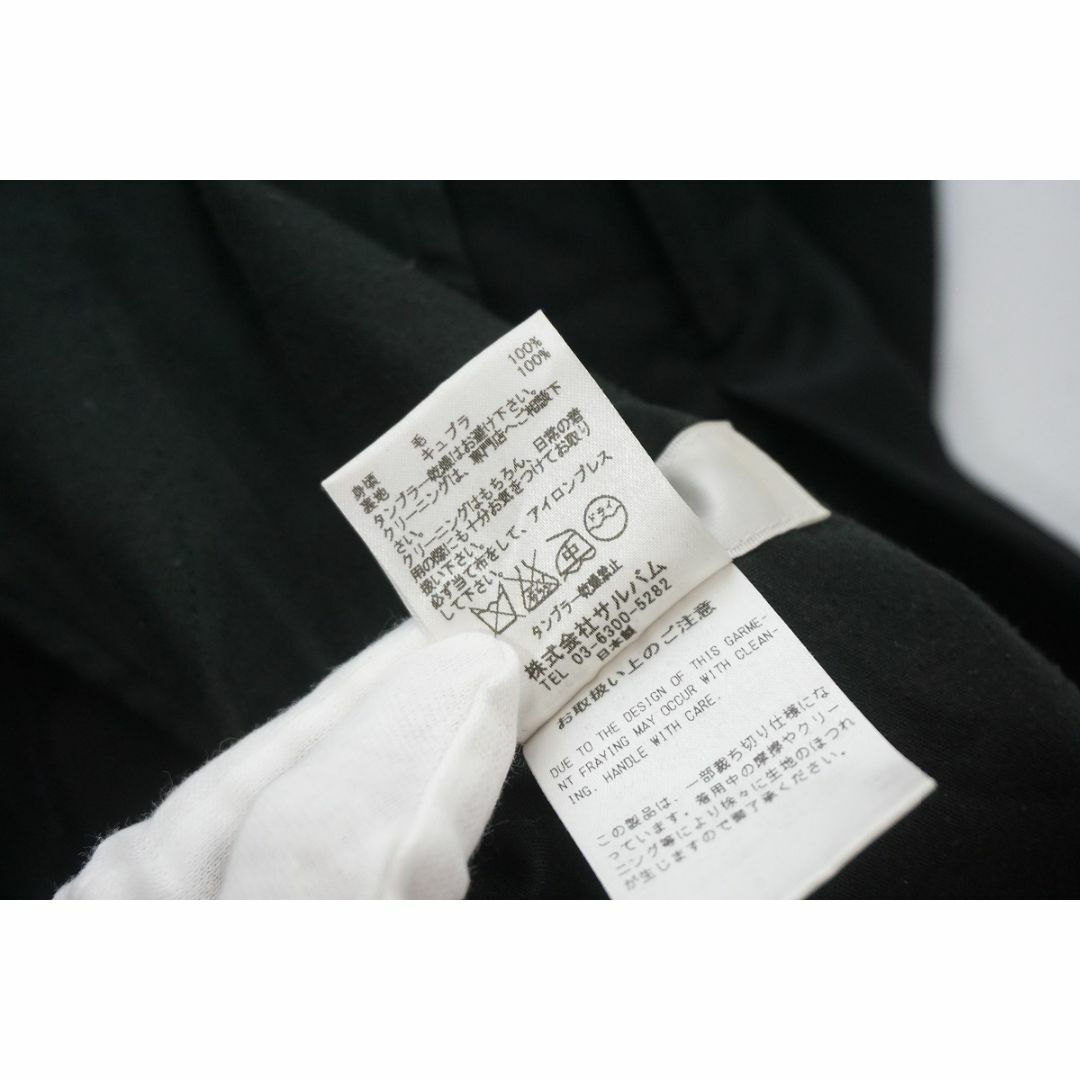 正規 16AW sulvam カットオフ 変形 スラックス ステッチ 119P△
