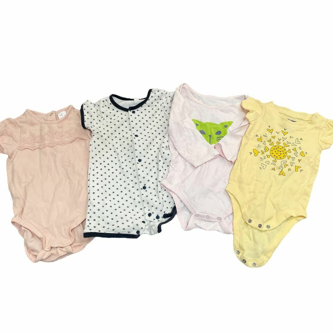 a0645 ベビー　セット　22点セット　ロンパース 肌着　まとめ買い キッズ/ベビー/マタニティのベビー服(~85cm)(ロンパース)の商品写真