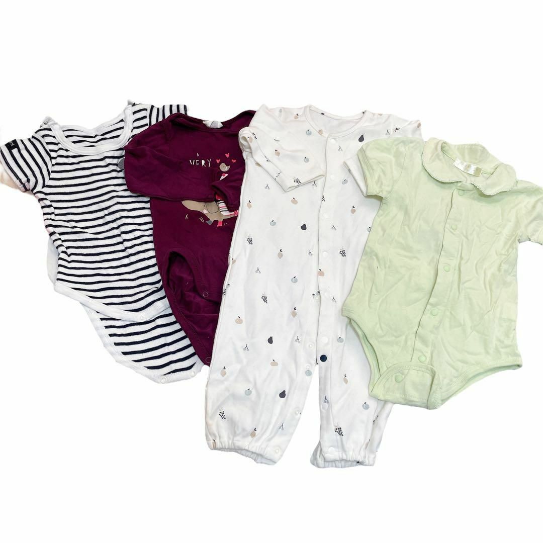a0645 ベビー　セット　22点セット　ロンパース 肌着　まとめ買い キッズ/ベビー/マタニティのベビー服(~85cm)(ロンパース)の商品写真