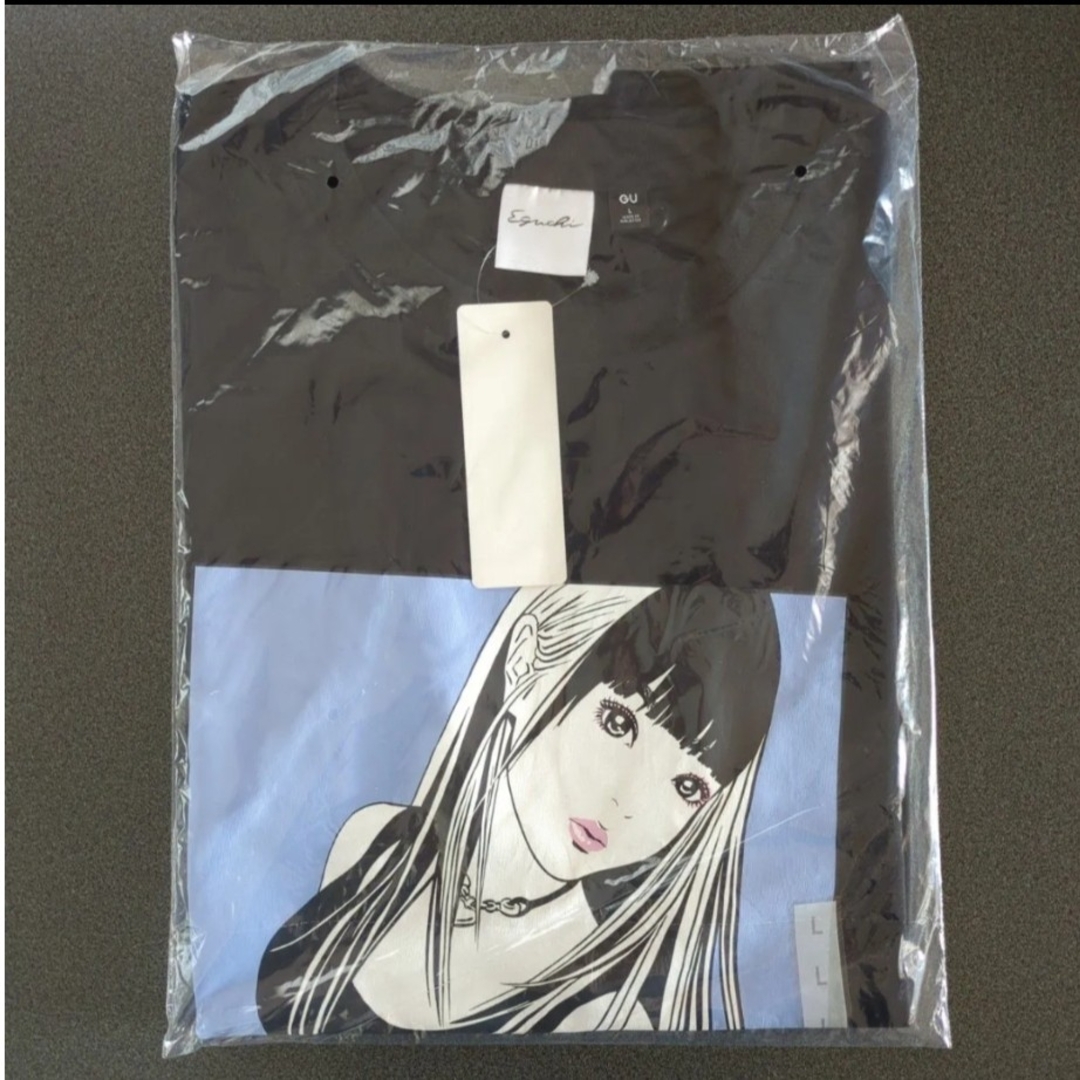 GU - 新品 GU 江口寿史 コラボ Tシャツ Lサイズ ブラックの通販 GU - 新品 GU 江口寿史 コラボ Tシャツ Lサイズ ブラックの通販