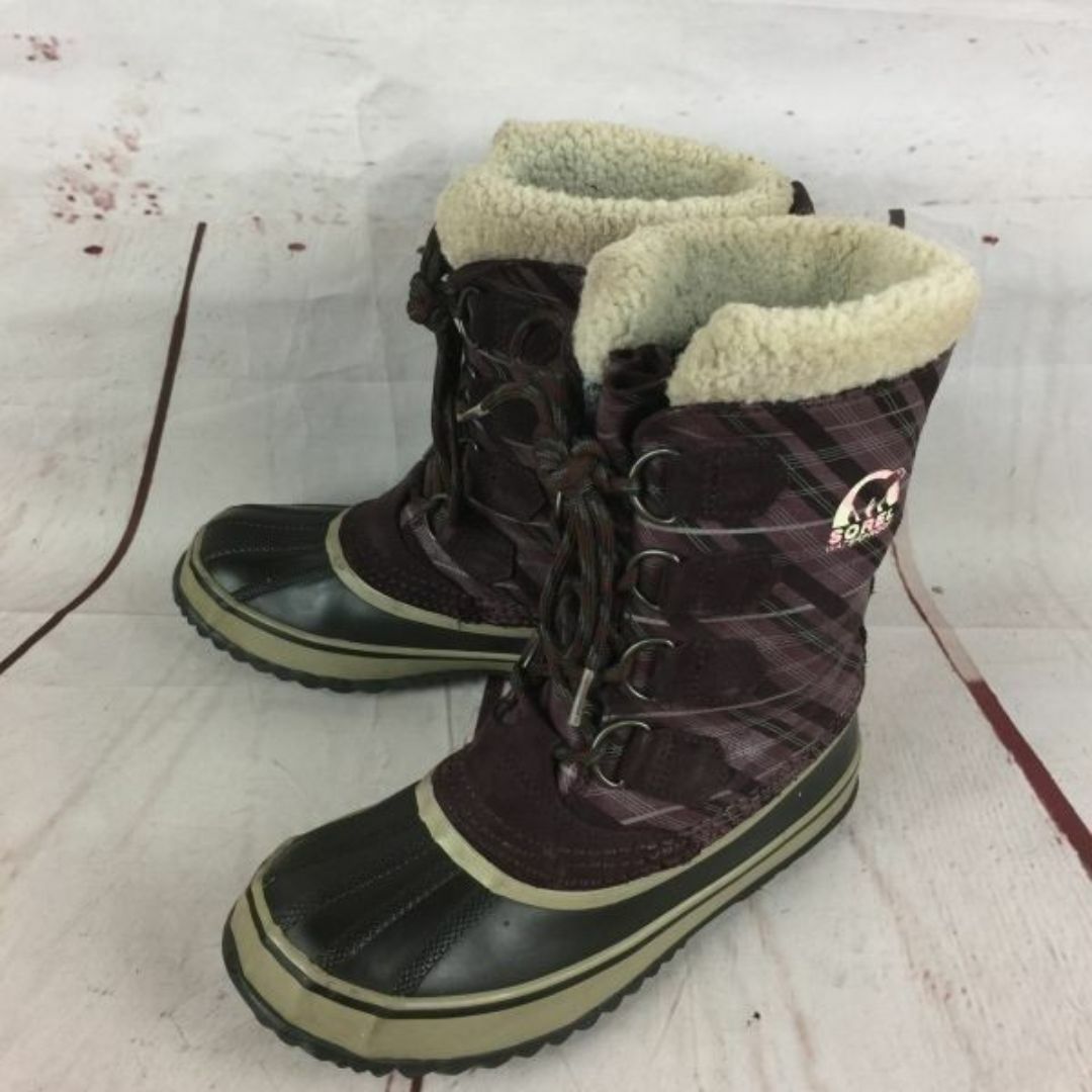 カナダ名門☆SOREL/ソレル☆完全防水/スノーブーツ【22.5/紫 カナダ名門☆SOREL/ソレル☆完全防水/スノーブーツ【22.5/紫