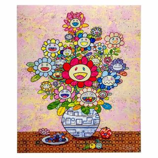 ザオウーキーのお花の絵へのあこがれ 村上隆 ポスター(その他)