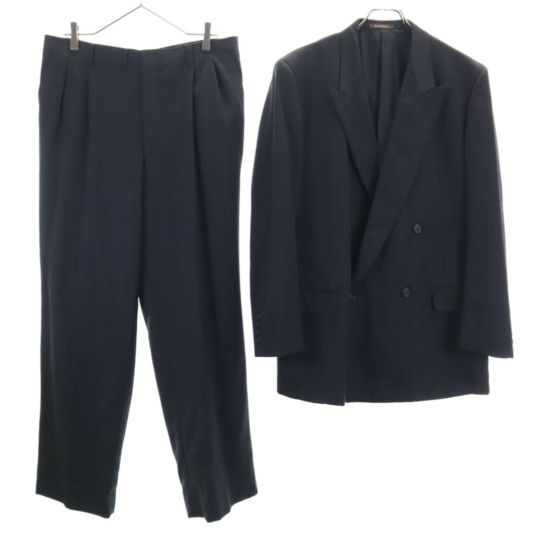 GIVENCHY - 古着 ジバンシィ 90s オールド ストライプ柄 ダブル GIVENCHY - 古着 ジバンシィ 90s オールド ストライプ柄 ダブル