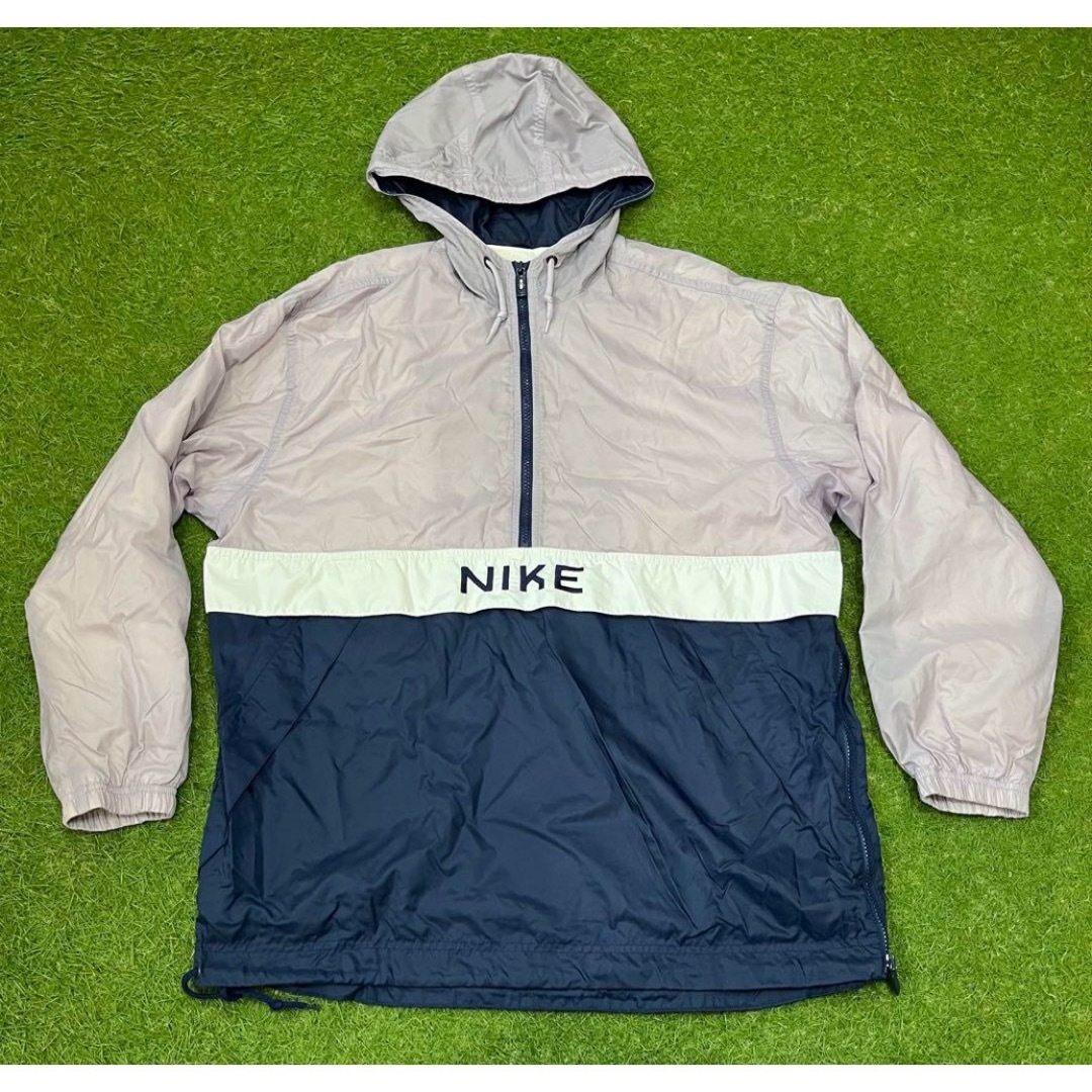 NIKE - 90s.00s NIKE ナイキ 黒赤タグ ナイロンフードジャケット NIKE - 90s.00s NIKE ナイキ 黒赤タグ ナイロンフードジャケット
