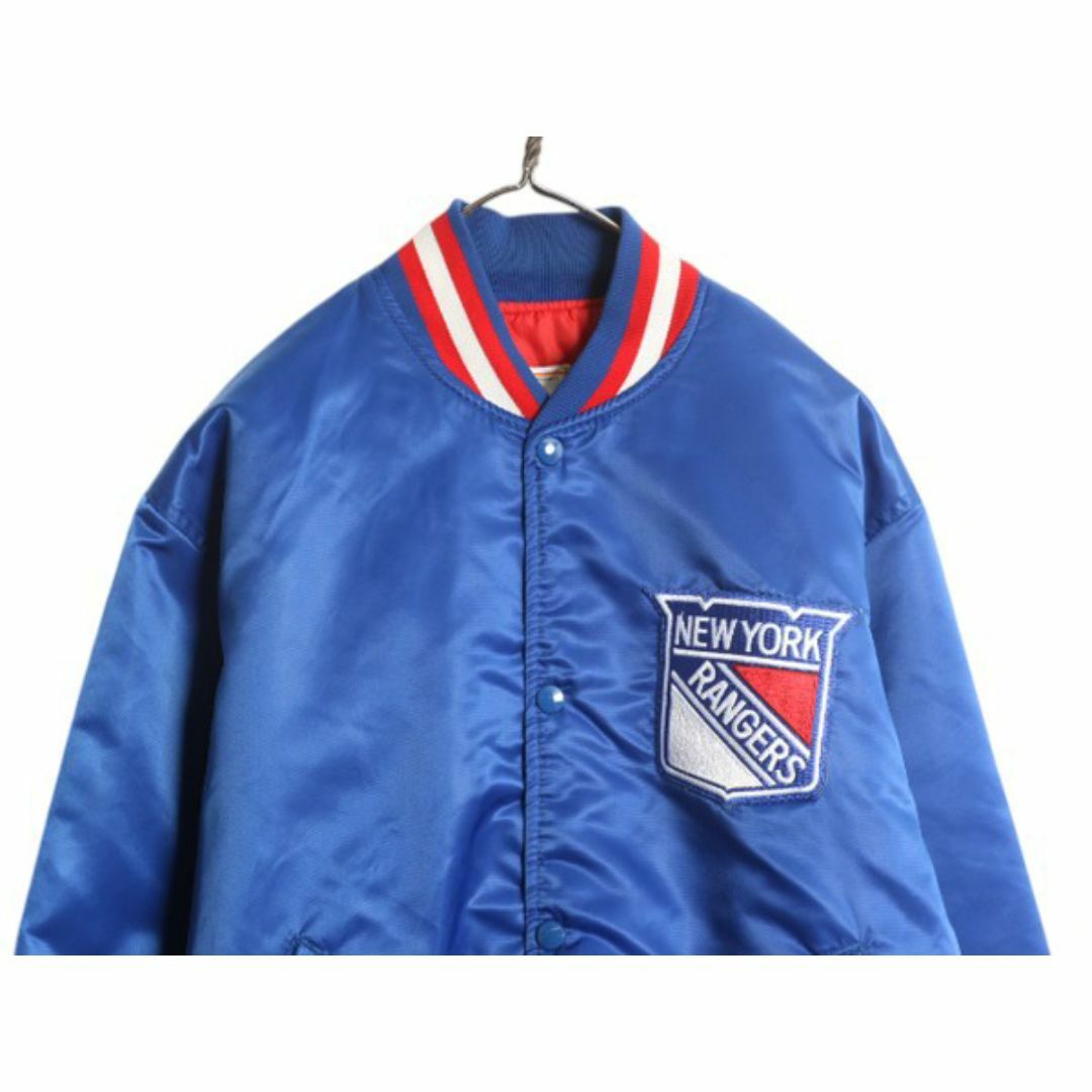 安い割引 オフィシャル NHL USA製 90s スターター ナイロン レンジャース アイスホッケー