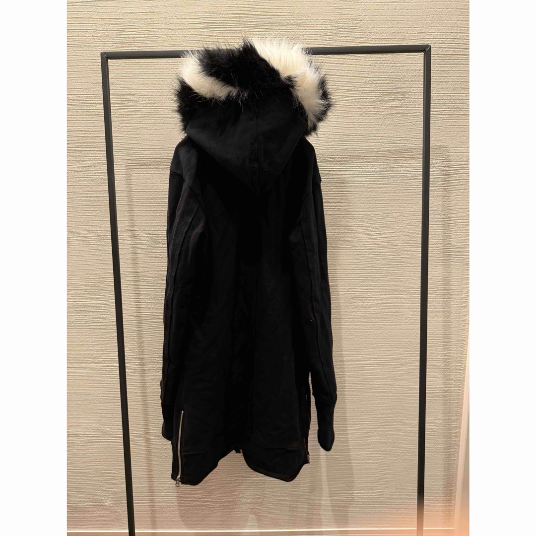 00s archive civarize fur hoodie gimmick トップス 00s archive civarize fur hoodie gimmick トップス