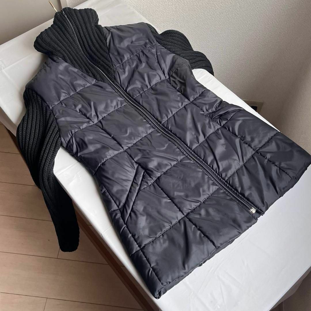 綺麗❗️切替ニット 中綿軽量ダウン ジャケット 羽織り 綺麗❗️切替ニット 中綿軽量ダウン ジャケット 羽織り