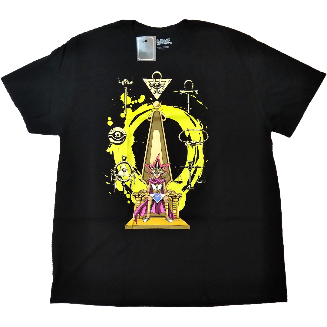 遊戯王 - 遊戯王　Tシャツ　2XL　黒　アニメTシャツ　遊☆戯☆王　オフィシャル *