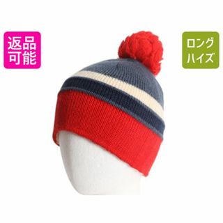 80s USA製 WIGWAM ボンボン付き ウール ニット キャップ メンズ 80s USA製 WIGWAM ボンボン付き ウール ニット キャップ メンズ