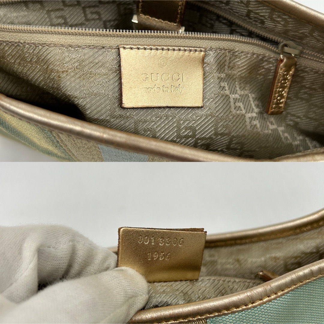 良品】グッチ ジャッキー ショルダーバッグ シェリーライン 良品】グッチ ジャッキー ショルダーバッグ シェリーライン