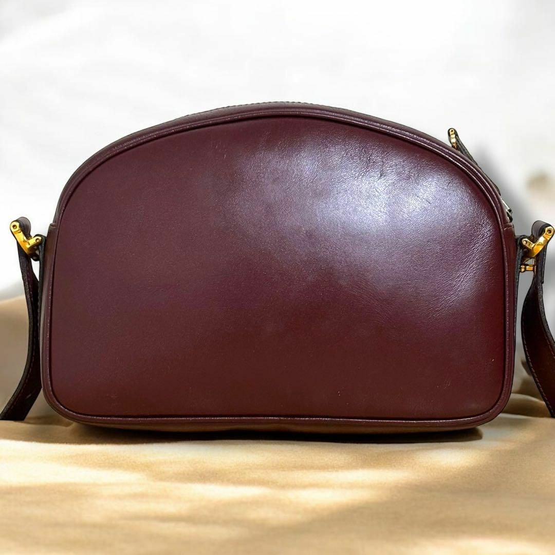 極美品】Cartier ボルドー マストライン ショルダーバッグ 極美品】Cartier ボルドー マストライン ショルダーバッグ