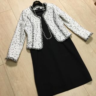 トゥービーシック(TO BE CHIC)の美品❣️大きいサイズTO BE CHICジャケット(ノーカラージャケット)