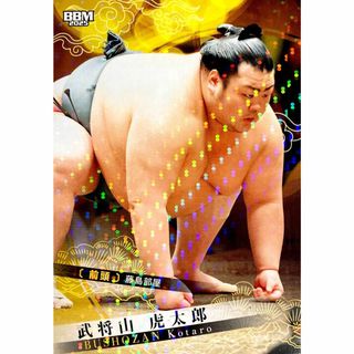 武将山 前頭 キラカード版パラレル BBM 2025 大相撲カード(シングルカード)