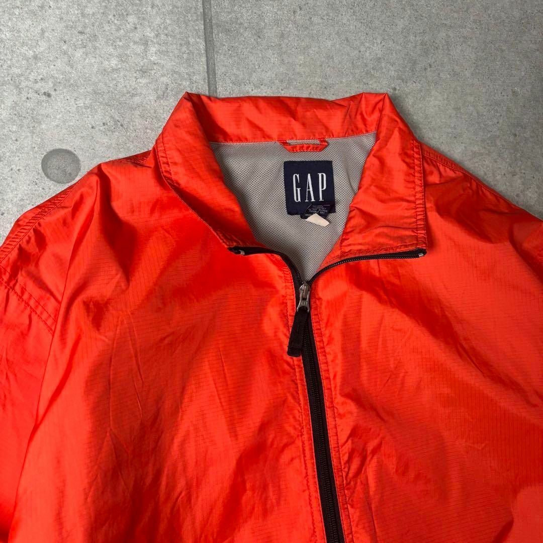 GAP - OLD GAP シェルジャケット リップストップ 90s メッシュ GAP - OLD GAP シェルジャケット リップストップ 90s メッシュ