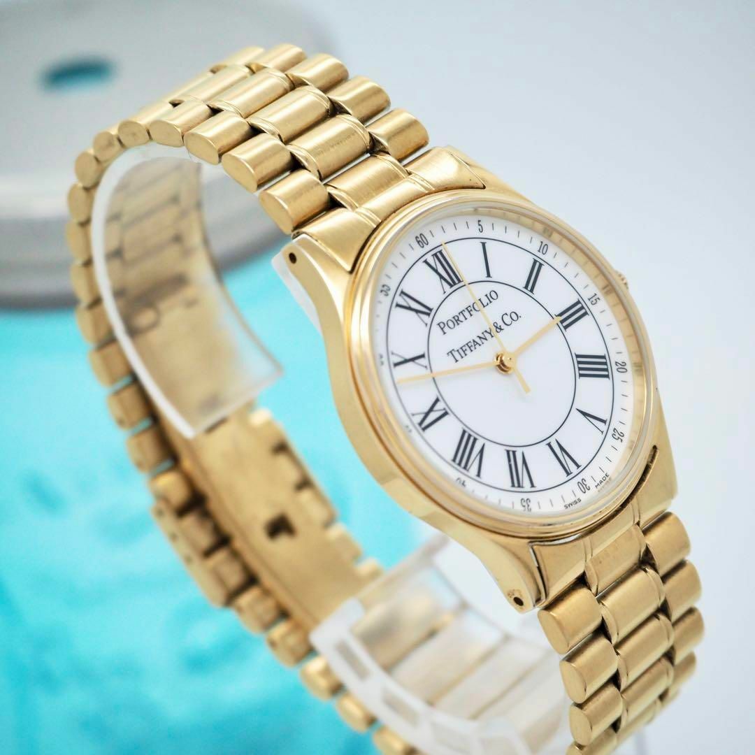 Tiffany & Co. - 568【美品】ティファニー 時計 ポートフォリオ Tiffany & Co. - 568【美品】ティファニー 時計 ポートフォリオ