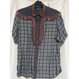 PRADA - 【希少品】 PRADA 12ss スタッズシャツの通販|ラクマ PRADA - 【希少品】 PRADA 12ss スタッズシャツの通販|ラクマ