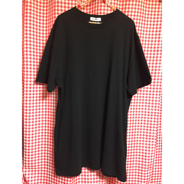 WEGO(ウィゴー)の💛新品💛WEGO💛無地 BIG Tシャツ。《ブラック》 レディースのトップス(Tシャツ(半袖/袖なし))の商品写真