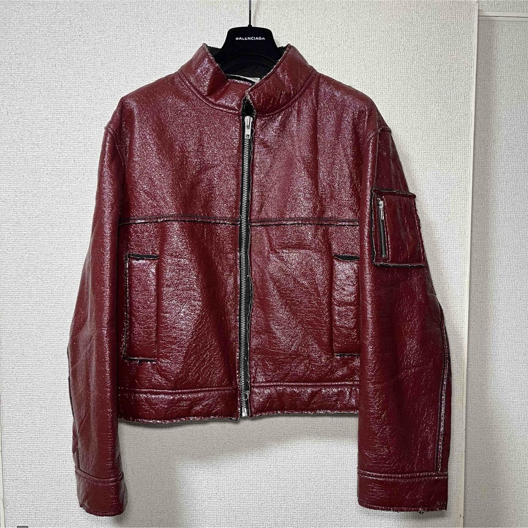Gosha Rubchinskiy ゴーシャ ムートンコート M ワインレッド Gosha Rubchinskiy ゴーシャ ムートンコート M ワインレッド
