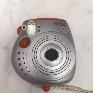 フジフイルム(富士フイルム)の人気！インスタックスミニチェキオレンジフィルム付き(フィルムカメラ)