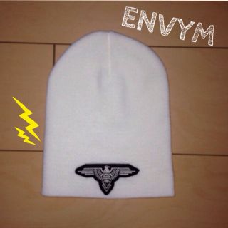 アンビー(ENVYM)の《送料込》ENVYM ニット帽(ニット帽/ビーニー)