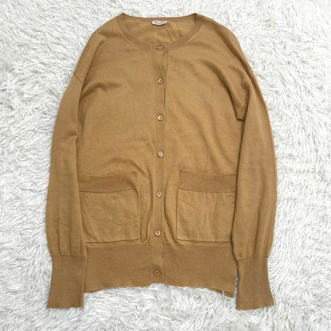 フィービー期】celine セリーヌ カシミヤ カーディガン マカダム XS フィービー期】celine セリーヌ カシミヤ カーディガン マカダム XS