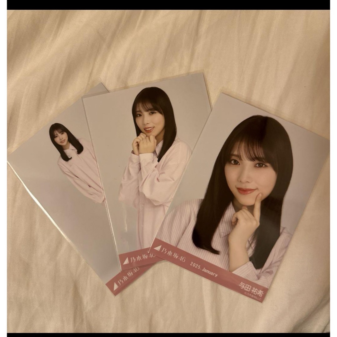 乃木坂46(ノギザカフォーティーシックス)の乃木坂46 与田祐希 生写真 リアルミーグリ ソフトピンク コンプ チケットの音楽(女性アイドル)の商品写真