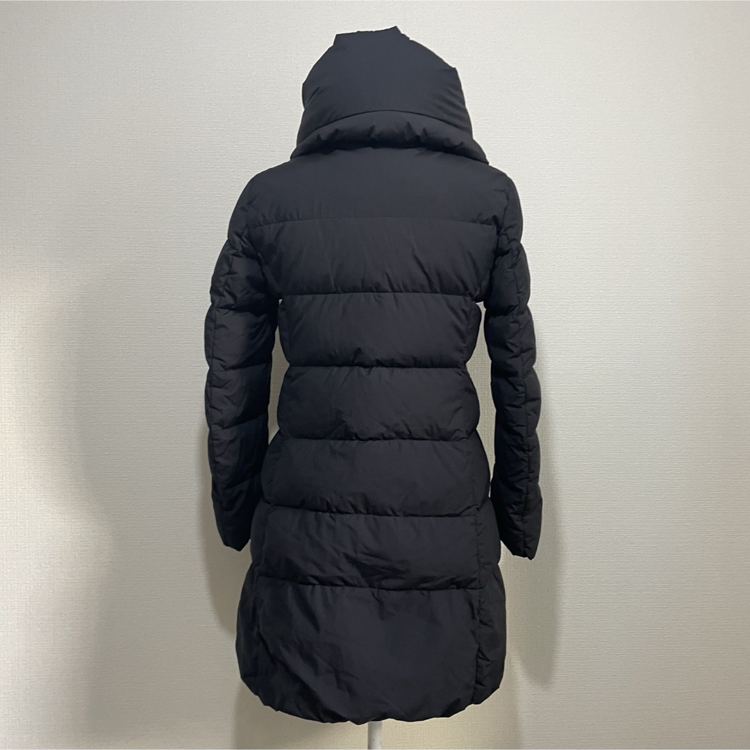 サイズM アンタイトル ダウンコート White Duck Down ブラック サイズM アンタイトル ダウンコート White Duck Down ブラック
