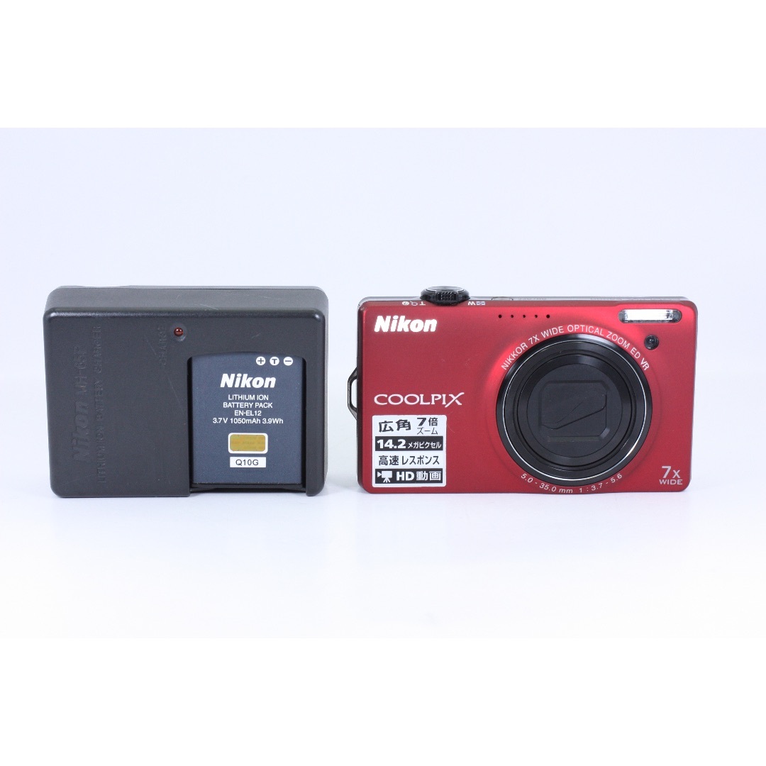 Nikon - NIKON COOLPIX S6000 動作確認済みデジタルカメラ#363