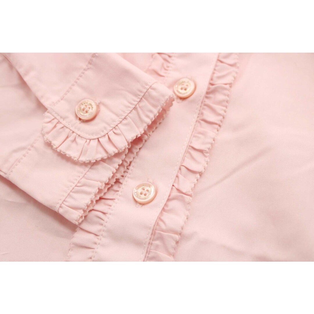 kate spade NEW YORK(ケイトスペードニューヨーク)の【新入荷!】◇ケイトスペードニューヨーク/kate spade new york kids◇120cm 長袖ブラウス/シャツ ピンク フォーマル お稽古 通塾 見学会 通学 入学式 卒園式 結婚式 七五三 冠婚葬祭 発表会 謝恩会【中古】子供服 キッズ kids 女の子 fml 121052 キッズ/ベビー/マタニティのベビー服(~85cm)(シャツ/カットソー)の商品写真
