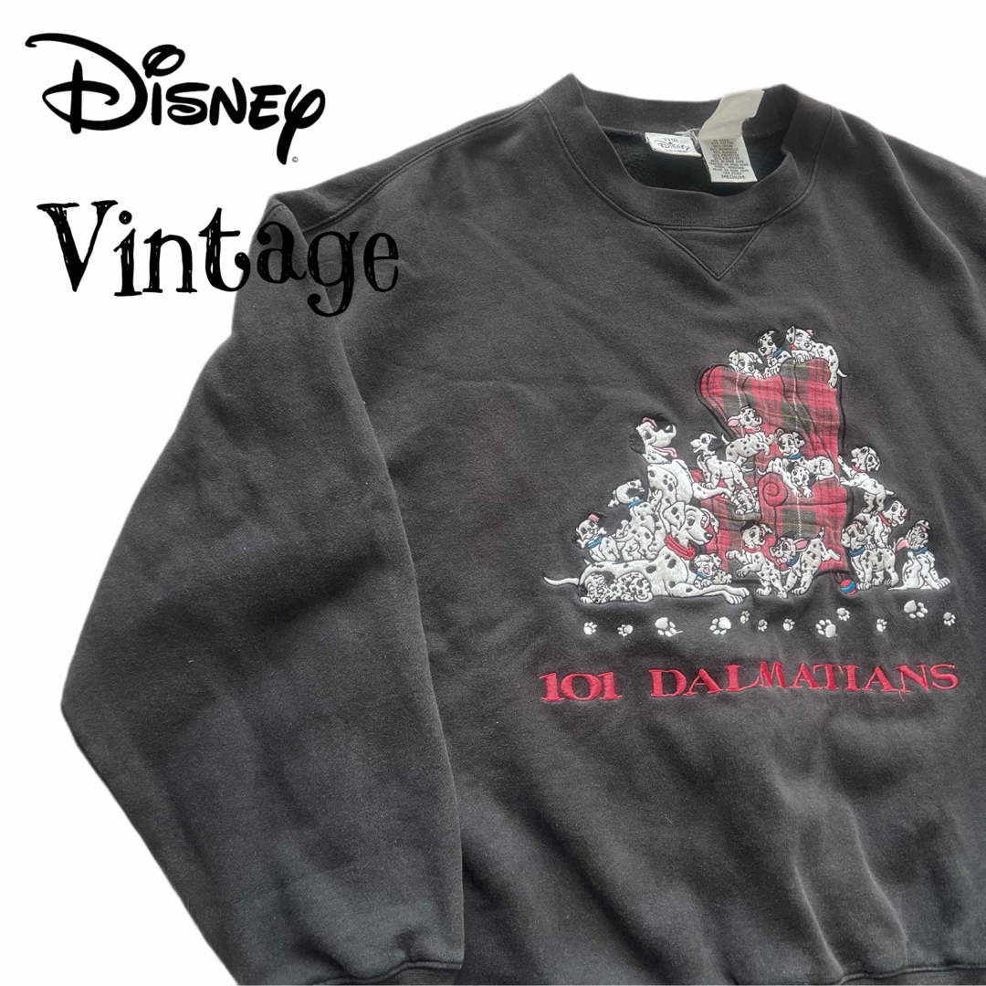希少☆Disney ディズニー 101匹わんちゃん ヴィンテージ スウェット 希少☆Disney ディズニー 101匹わんちゃん ヴィンテージ スウェット