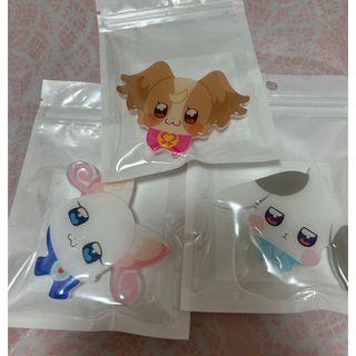 わんだふるぷりきゅあ　スマホグリップ　こむぎ　大福　ユキ　プリキュア(キャラクターグッズ)