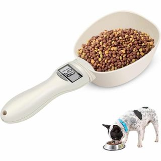 計量スプーン ペット 給餌スプーン ダイエット ペットフード 犬 電子ペット取り(犬)