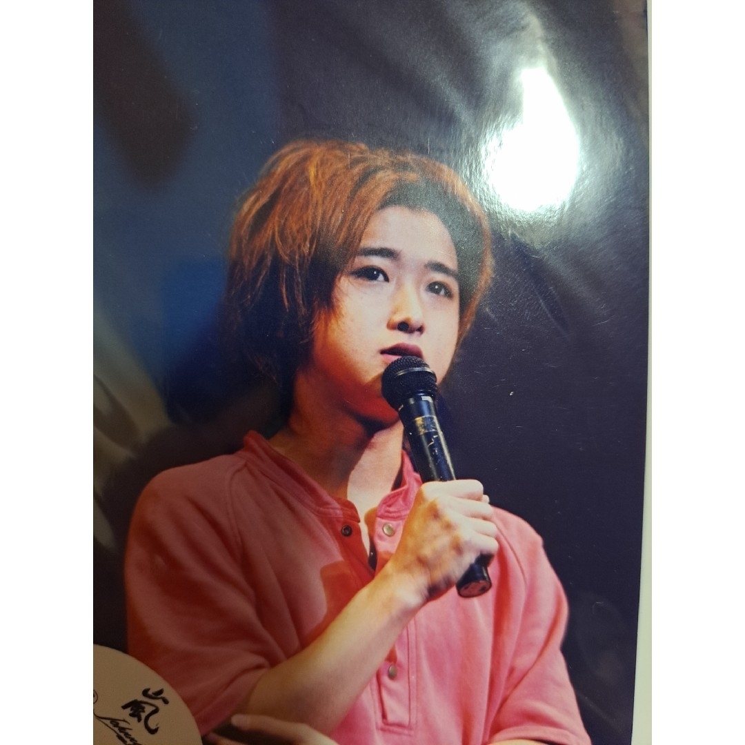 嵐(アラシ)の嵐 大野智 公式写真♥髪型w イベント♥ エンタメ/ホビーのタレントグッズ(アイドルグッズ)の商品写真