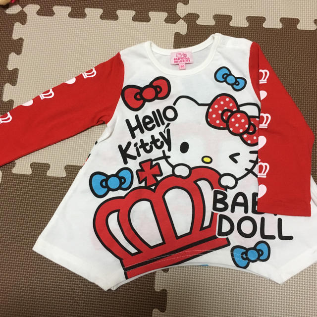 BABYDOLL(ベビードール)のBaby doll 長袖Tシャツ キッズ/ベビー/マタニティのキッズ服男の子用(90cm~)(Tシャツ/カットソー)の商品写真