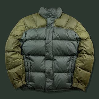 NIKE - 00s Y2K NIKE ナイキ ツートンダウンジャケット パファー NIKE - 00s Y2K NIKE ナイキ ツートンダウンジャケット パファー