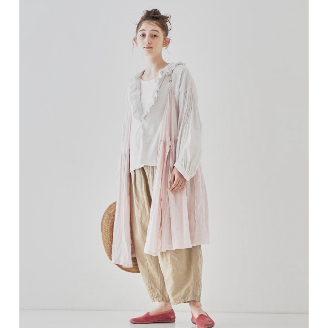 nest Robe - 【最終お値下げ】nR サクラ染めリネンキャミ nest Robe - 【最終お値下げ】nR サクラ染めリネンキャミ