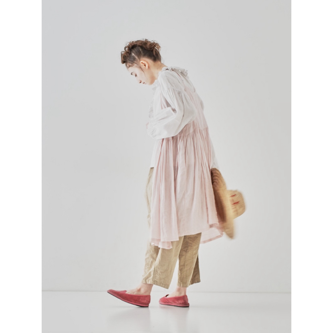 nest Robe - 【最終お値下げ】nR サクラ染めリネンキャミ nest Robe - 【最終お値下げ】nR サクラ染めリネンキャミ