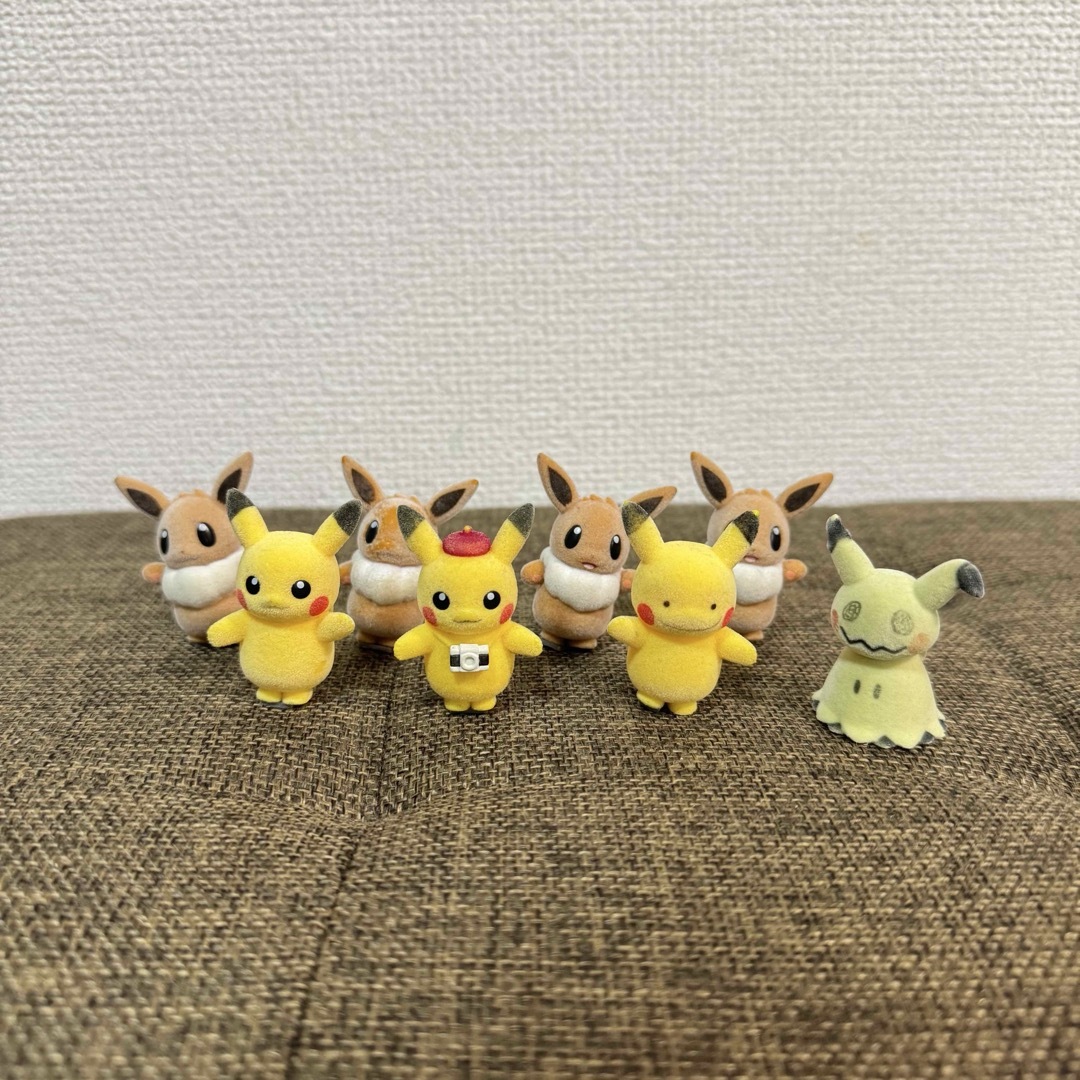 ポケモン - ポケモふどーる フロッキー ピカチュウ イーブイ