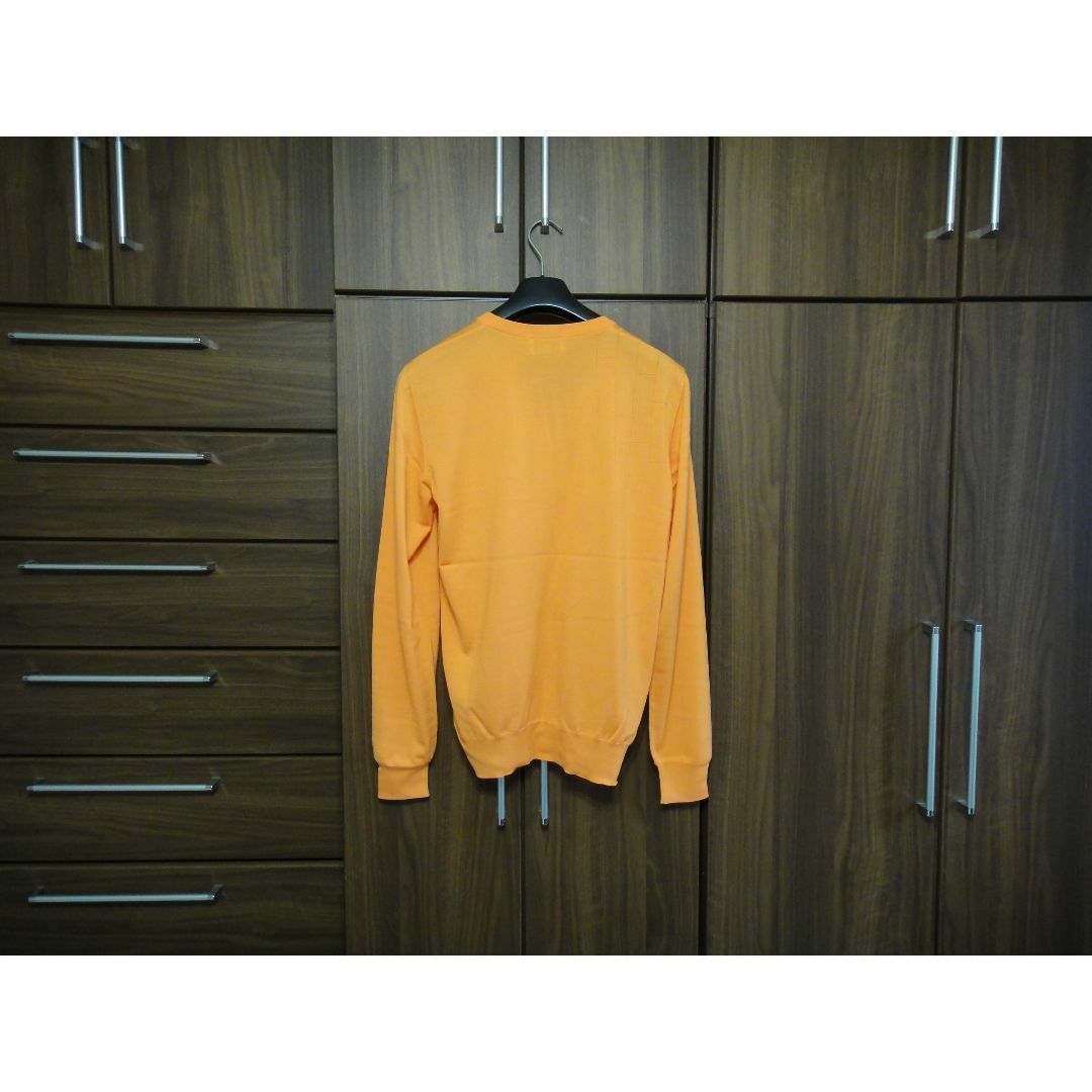 HERMES - エルメス ニット Vネック 春夏セーター 薄手 Mサイズ HERMES - エルメス ニット Vネック 春夏セーター 薄手 Mサイズ